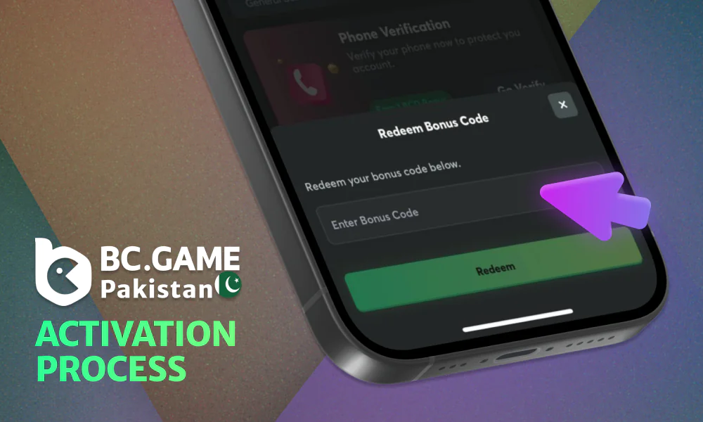 Enjoy BC Game benefits by activating bonus code