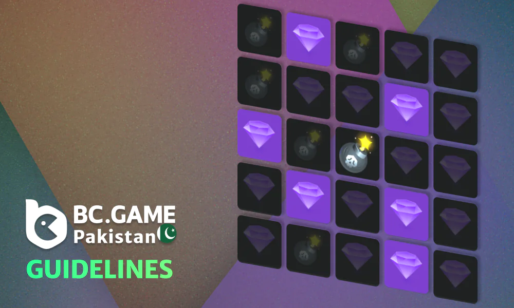 About mines at BC Game in Pakistan